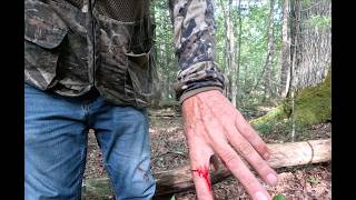Naked Into The Wild With Mossy Oak Survival Knife