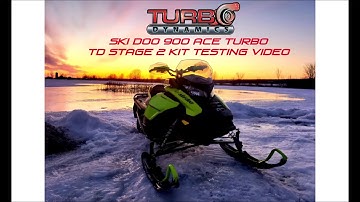 Turbo Dynamics 900 ace Turbo TD STAGE 2 Powertrail testing video 215HP