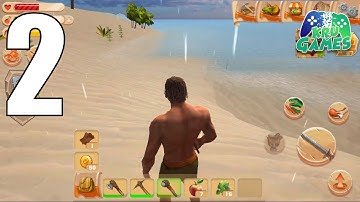 Jurassic Survival Island: Dinosaurs & Craft Gameplay Walkthrough #2 (Android, IOS)