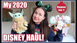 HUGE DISNEY HAUL | Everything Disney I Bought in 2020 | Vlogmas Day 11