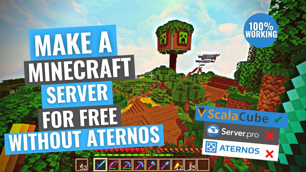 Create a Free Minecraft Server without ATERNOS to Play with  Friends😨BEDROCK and JAVA — Eightify