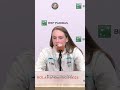 Elena Rybakina 🎙️#RolandGarros