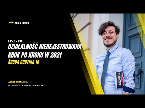 Działalność nierejestrowana od