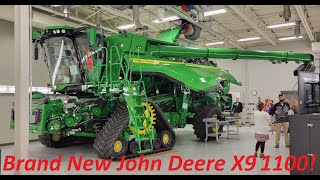 Close Up with the New John Deere X9 1100 Combine and 9900 Forage Harvester