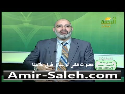 حصوات الكلى أنوعها و طرق علاجها | الدكتور أمير صالح