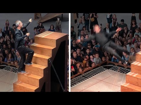 Yoann Bourgeois Captivates Audience with Powerful Performance About Life ( Original Video )