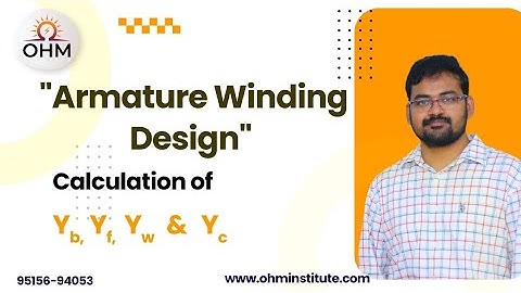 Armature Winding Calculations| DC Machine | Back Pitch, Front Pitch and Coil Pitch | TS GENCO