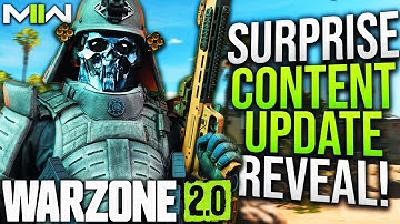 WARZONE 2: New SURPRISE CONTENT UPDATE Is Hiding Some BIG Changes!
