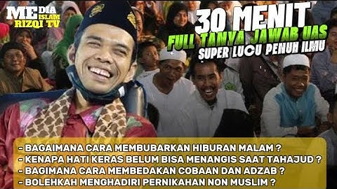 TANYA JAWAB USTADZ ABDUL SOMAD ‼️ 30 MENIT SUPER LUCU TAPI PENUH ILMU