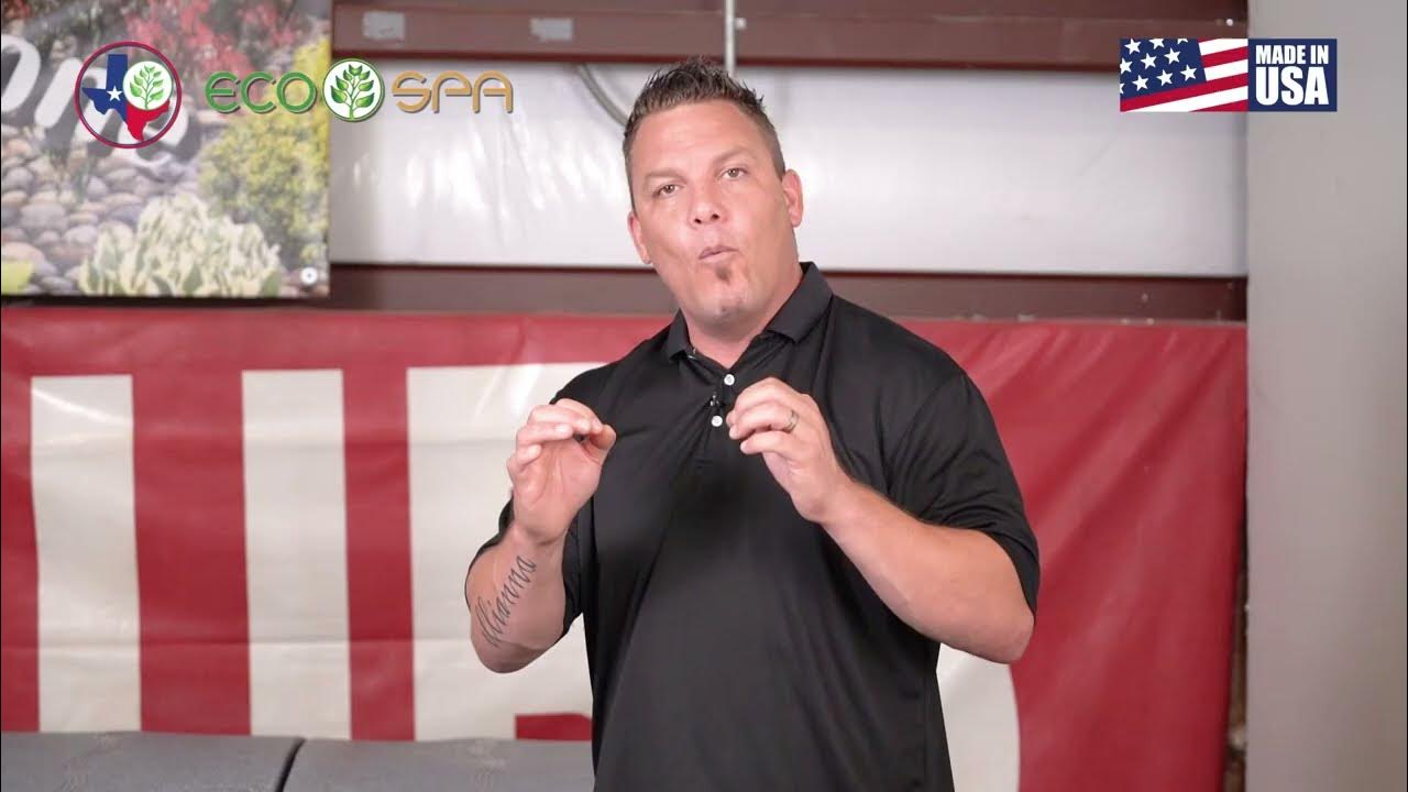 EcoSpa Model E4 Best Hot Tub For Families YouTube