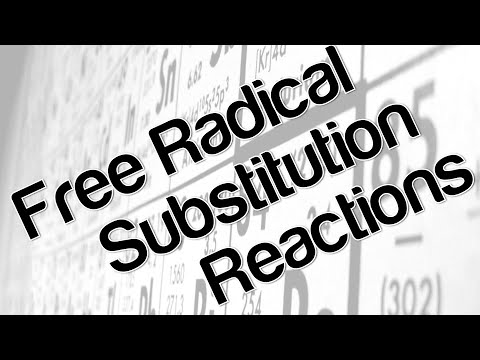 Free radical substitution