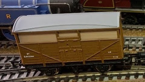 DC Locomotive sounds using SFX20 Sound Capsule in a Wagon with Track Power and Battery Backup.