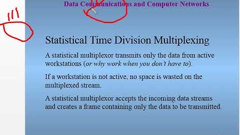Multiplexing  part 2(Networks)