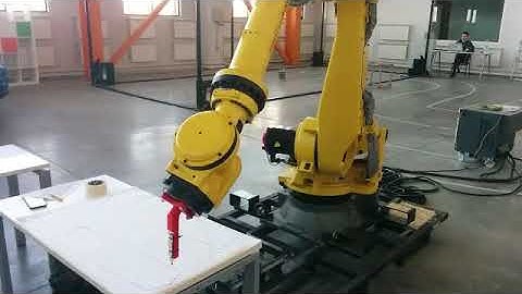 Fast hardcoded test of high-precision Fanuc manipulator