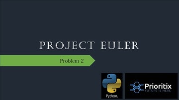 Solving projecteuler problem 2 with python