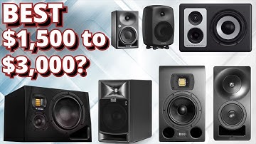 The Best Studio Monitors $1,500 - $3,000 RANKED