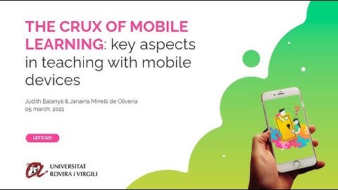 The crux of Mobile Learning: Key aspects in teaching with mobile devices