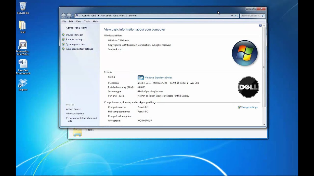 How to check how much memory or you have in your Windows - YouTube