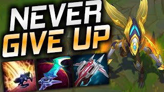 My team wanted to FF, but my KhaZix had other plans.