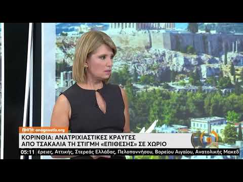 Κορινθία: Ανατριχιαστικές κραυγές από τσακάλια τη στιγμή «επίθεσης» σε χωριό | 28/07/2022| EΡΤ