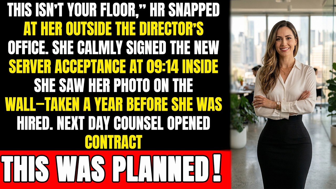 HR Tried to Throw Her Out… Then Legal Found Her Contract Was Already Active