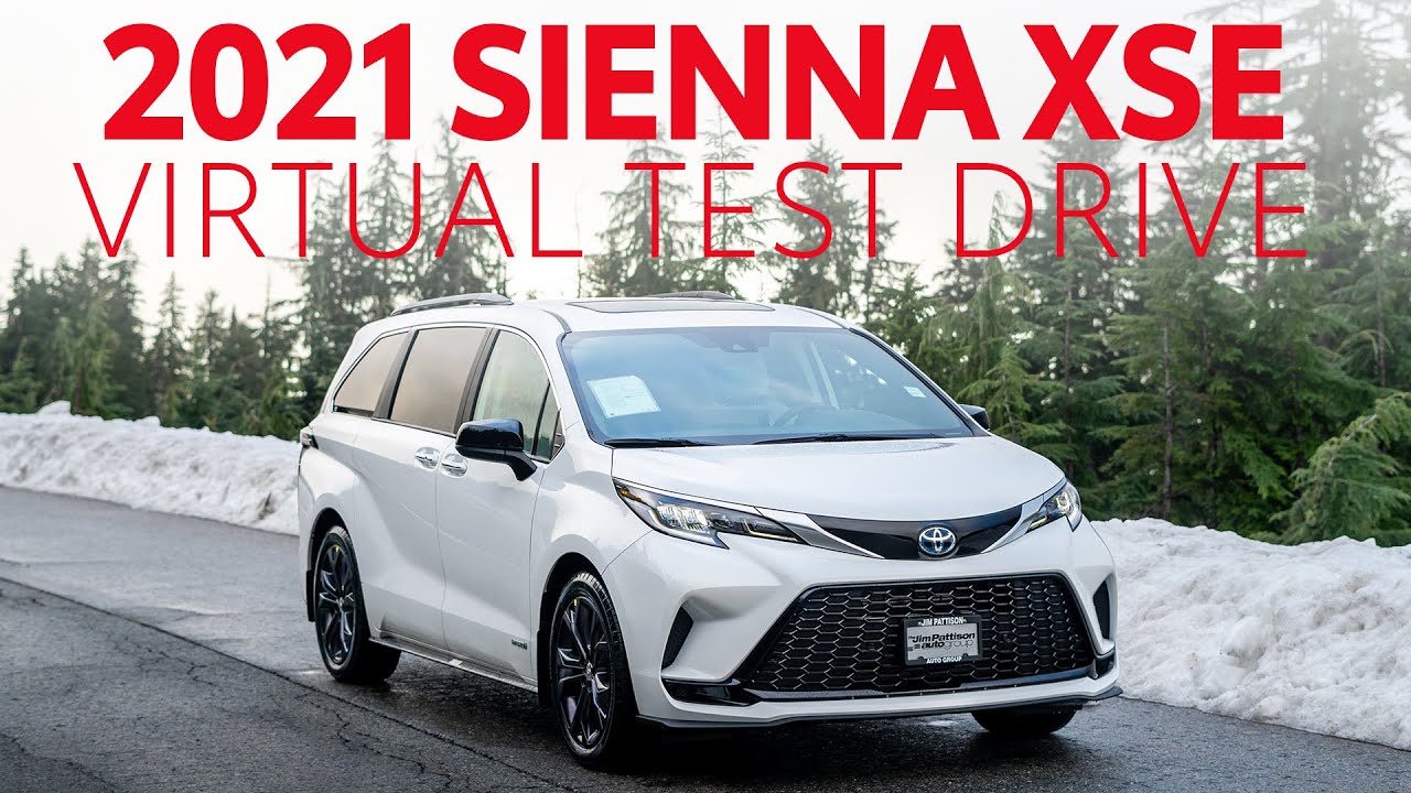 toyota sienna 2021 test drive