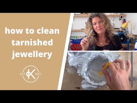 How To Remove Tarnish On Your Jewellery | Top Tip Tuesday | Metalsmithing Tutorials