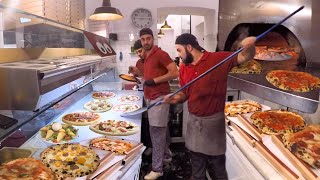 Hundreds of Fabulous Pizzas Baked Non-Stop! Pizzeria “Sarchiapone” Turin, Italy