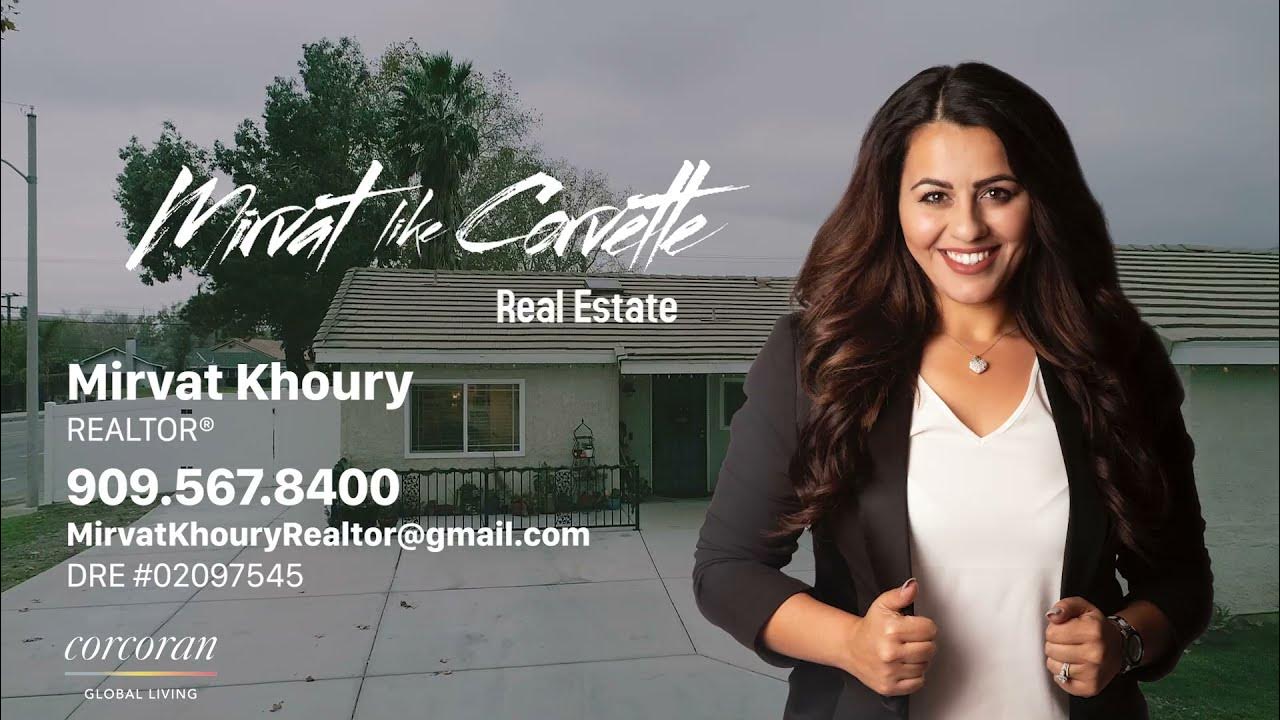 Home for Sale 5208 Mayfield Ct. San Bernardino, CA Mirvat Khoury