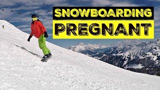 OMG Pregnant & Snowboarding!  | Anna's Big Bumpy Adventure
