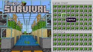 Minecraft Bedrock -ZERO TICK CACTUS FARM- 10Kp/hr -Tutorial- Xbox,PS4,MCPE,Windows,Nintendo Switch