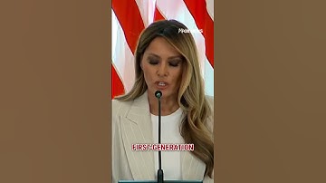 Melania Trump: The robots are here #melaniatrump #shorts #ai #robot