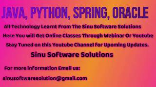 Core Java Online Training in  SINUSOFT II Comming Soon By Sinu Software Solutions