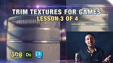 Trim Textures for Games | Substance Designer Tutorial | Sci-Fi Texturing (Part 3)