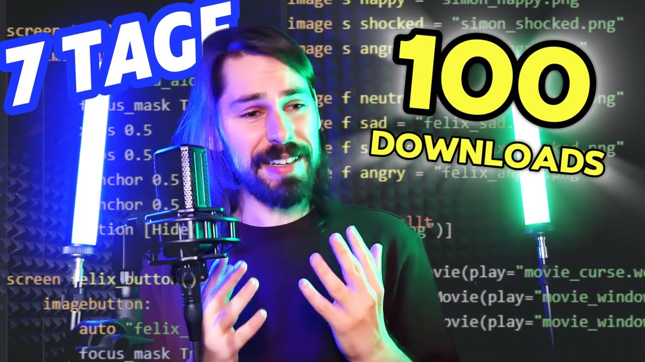 Experiment: GAME programmieren in nur 7 TAGEN
