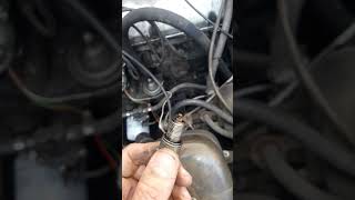Свеча 4 1. Ржавчина на электроде. О чем это может говорить? #automobile #смешнойшортс #comedy #funny