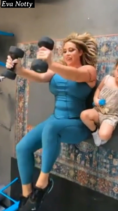 Eva Notty In Gym #viral_reels #reels_on_trend #special_reels #trendingreels