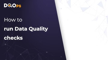 How to run data quality checks with DQOps