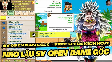 Ngọc Rồng Lậu - Trải Nghiệm Sv Open Đame Gốc Mới Nhất  Free Vàng Ngọc + Họp Quà Skh Thường!