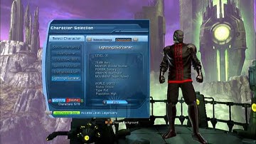 My DCUO Characters *read description*