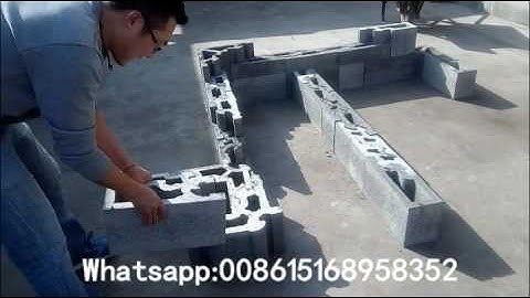 Video on how to use habiterra block to make a building Whatsapp : 008615168958352