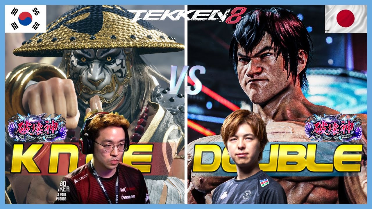 DRX | Knee 🇰🇷 (Heihachi) vs ZETA | Double 🇯🇵 (Law) ➤ Tekken 8 ▰ High  Level Gameplay