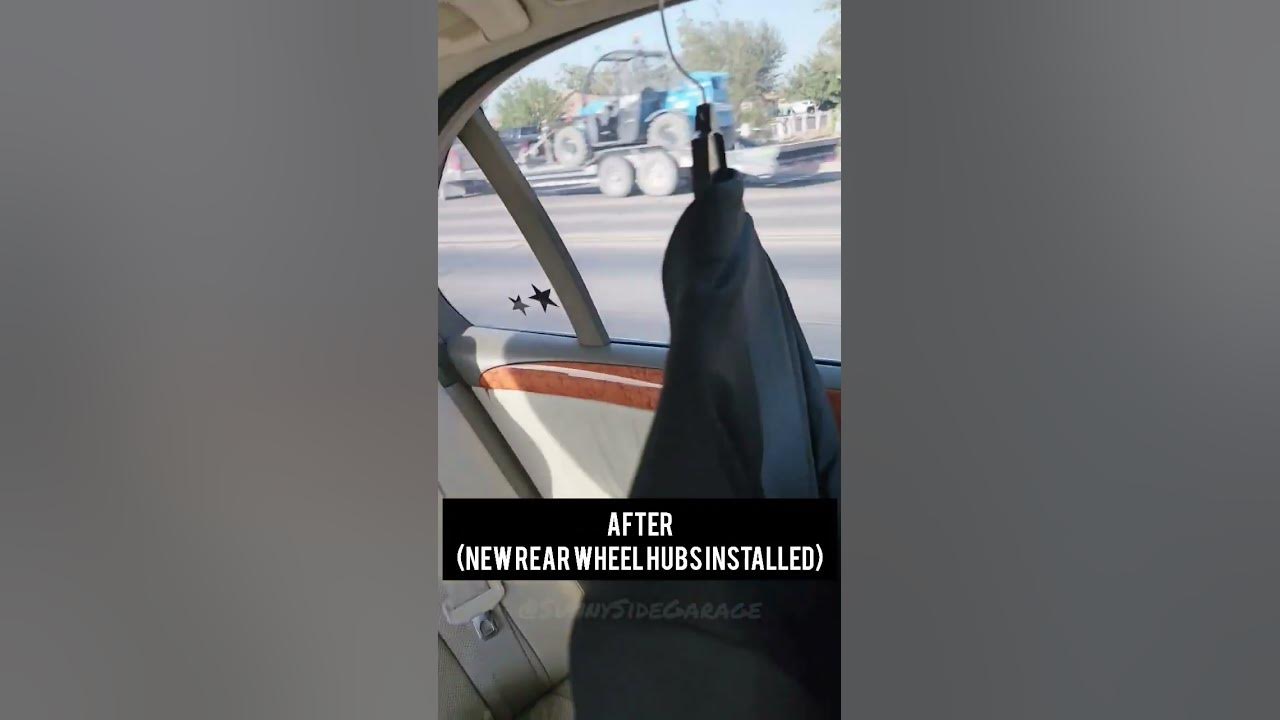 Lexus LS430 "Humming/Growling sound" caused by bad Wheel Bearings