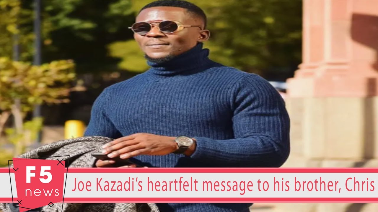 Joe Kazadi’s heartfelt message to his brother YouTube