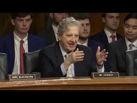 Staffers Nearly Crack Up at Senator John Kennedy's Description of Biden's Fitness - June 18, 2025