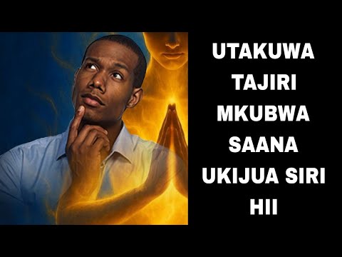 UKIFANYA HIVI LEO MWAKA 2026 UTAKUWA TAJIRI MKUBWA 