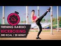 Trening Kardio KickBoxing - 300 kcal w 20 minut!