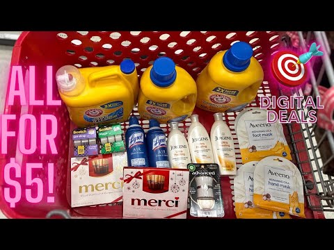 TARGET Digital Coupon Deals| Spend $50, Get $15 |$107 in Household and Personal Care for Just $5! 🙌🏾