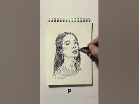 Как быстро нарисовать портрет? Подписывайся! #база #рисунок #портрет # ...