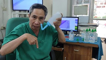 Rửa mũi đúng cách